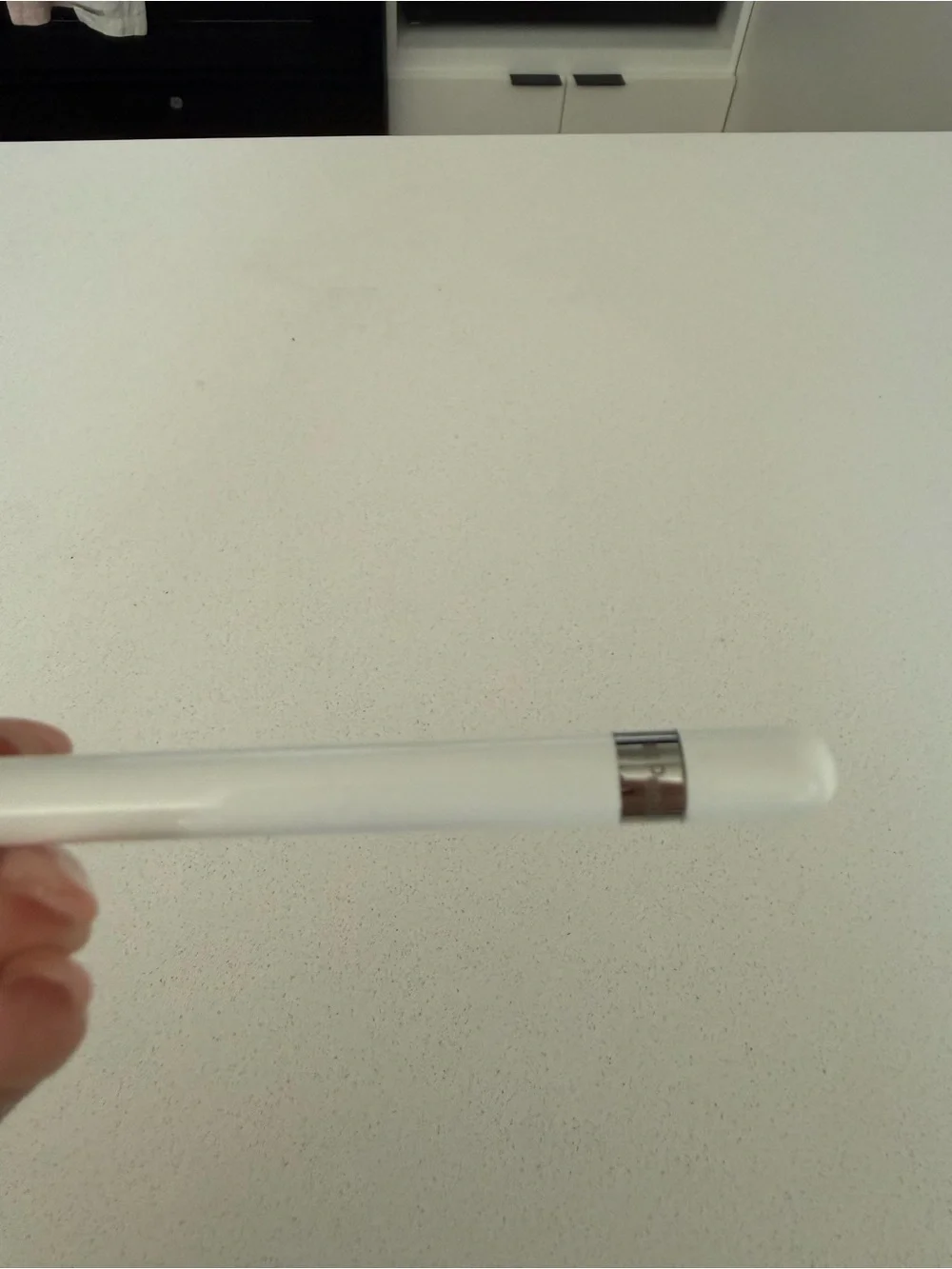 Apple White Bluetooth Stylus with Silver Accent